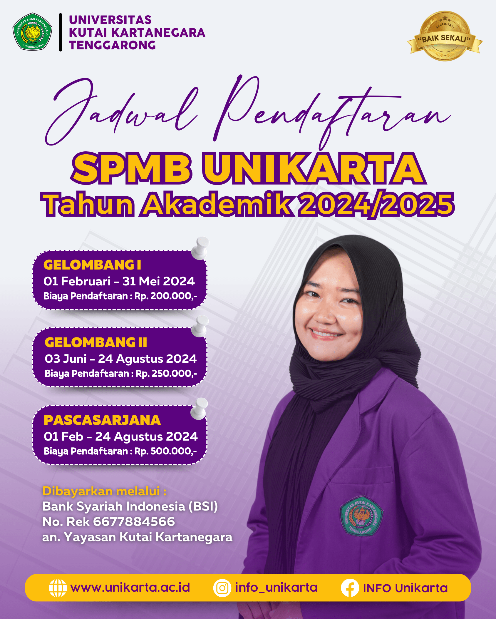 Jadwal Pendaftaran SPMB – Universitas Kutai Kartanegara